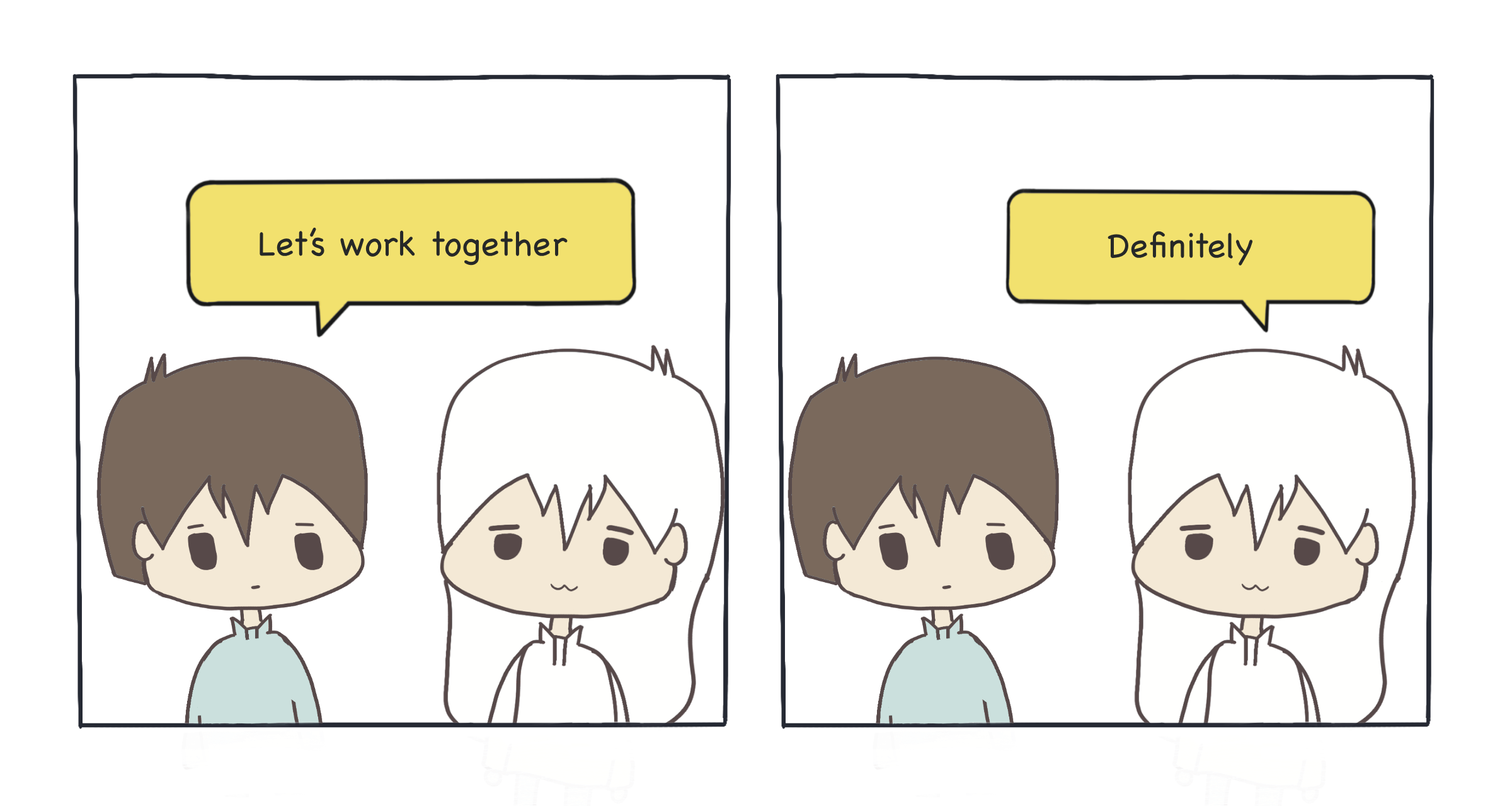 Brand collaboration visual